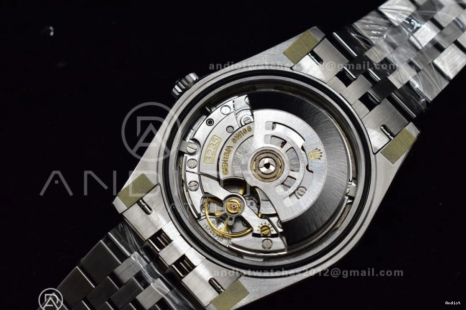 Best 1:1 Dial Bracelet Fluted on DateJust Steel VS3235 Jubilee 41 Edition 904L VSF 126334 Green Textured Bezel 0412